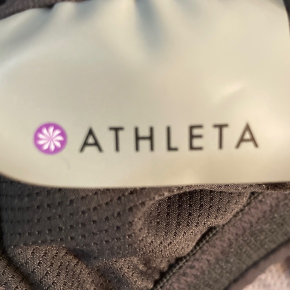 Athleta Hidden Agenda Tank Top Grey & Black Large EUC - Picture 8 of 9